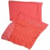 Half Net Diamond Stole- Rose Pink